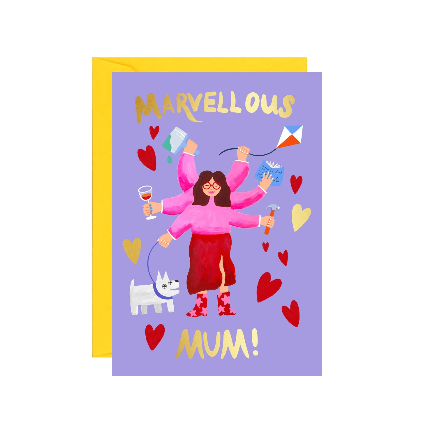 Mothers Marvellous Mum Card