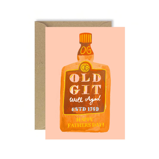 Old Git Fathers Day Card